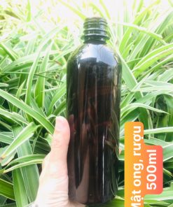 Chai nhựa Zamio đựng mật ong, rượu 500ml