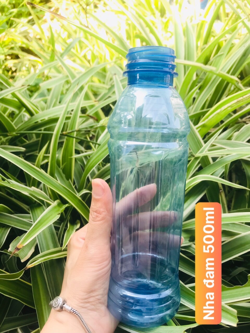 Chai nhựa Zamio đựng nha đam 500ml